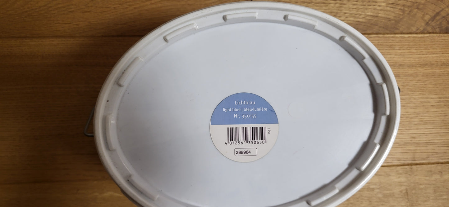 AURO Kalk-Buntfarbe - Nr.350-55 - Lichtblau - 1 Liter / 59,60