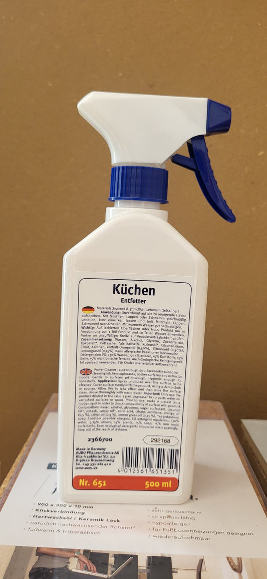 Auro Küchen Entfetter Nr.651 - Grundpreis 1 Liter / 25,80 €