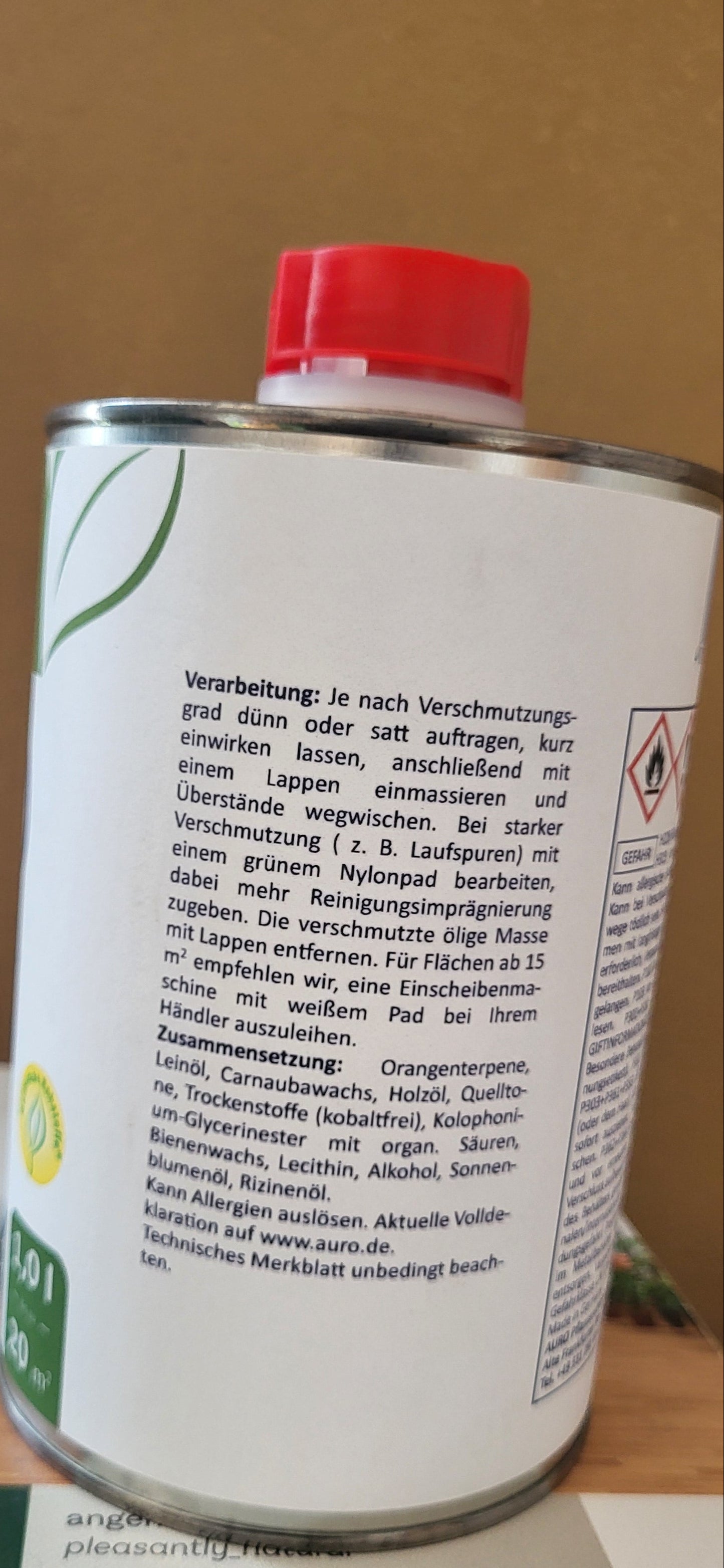 Auro Bundeskanzlermischung Reinigungsimprägnier Nr. 421-01 -1 Liter