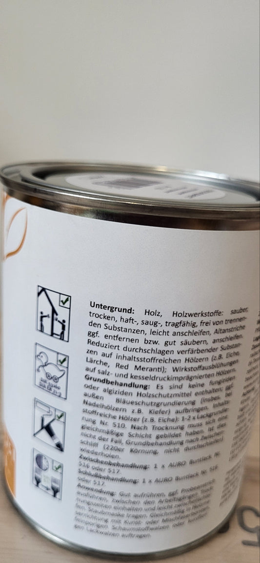 AURO Lackgrundierung Nr.510 - Grundpreis: 1 Liter / 45,20 €