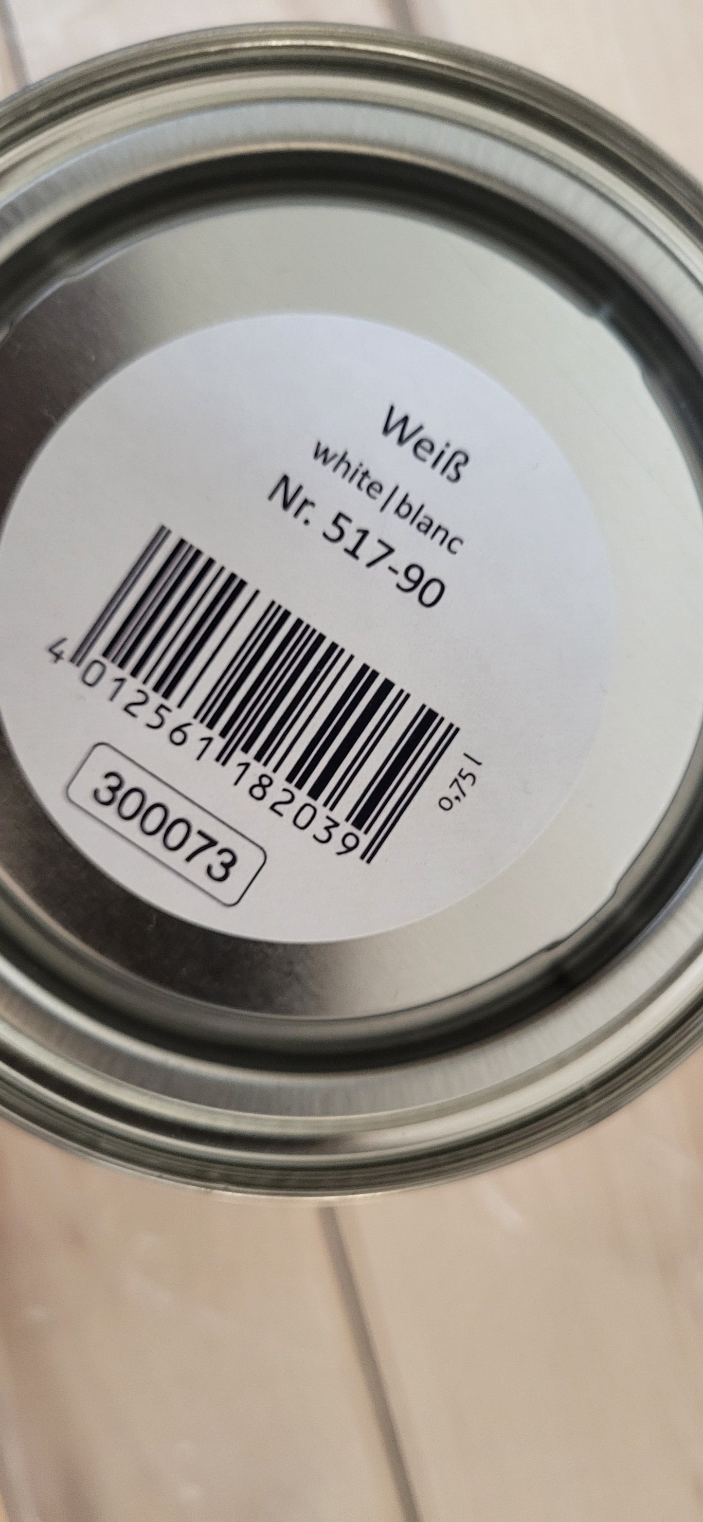 AURO Weißlack matt Nr.517-90 Grundpreis: 1 Liter / 53,07 €