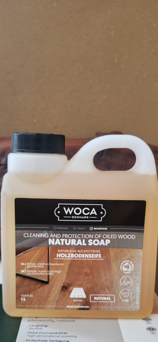 Woca Natural Soap - Holzbodenseife - 1 Liter