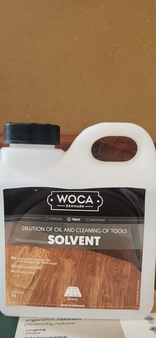 WOCA Solvent - Verdünner und Reinigungsmittel - 1 Liter