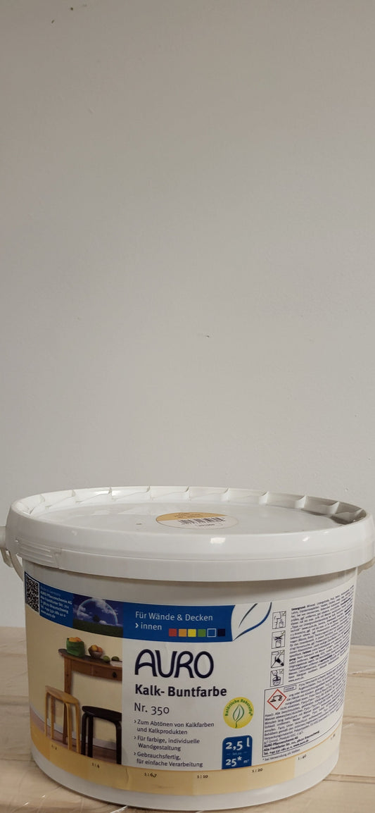 AURO kalk-Buntfarbe Nr.350-05-Gelb - 1 Liter / 59,60 €