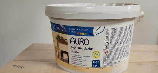 AURO kalk-Buntfarbe Nr.350-05-Gelb - 1 Liter / 59,60 €