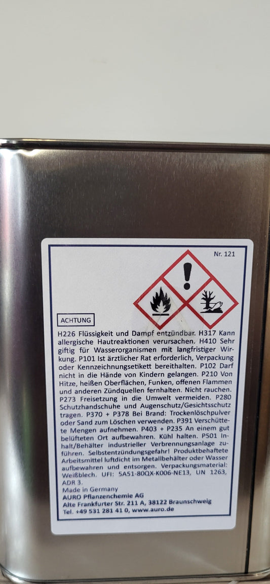 AURO Imprägniegrung Nr.121 Grundpreis 1 Liter / 53,20 €
