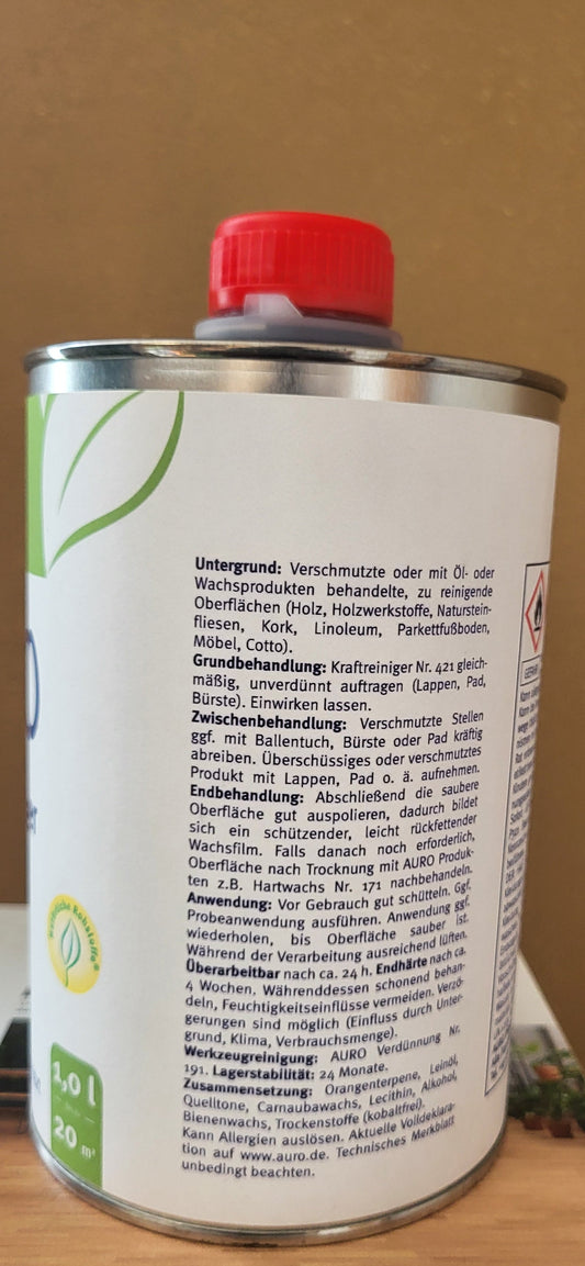 Auro Kraftreiniger Nr. 421 - 1 Liter